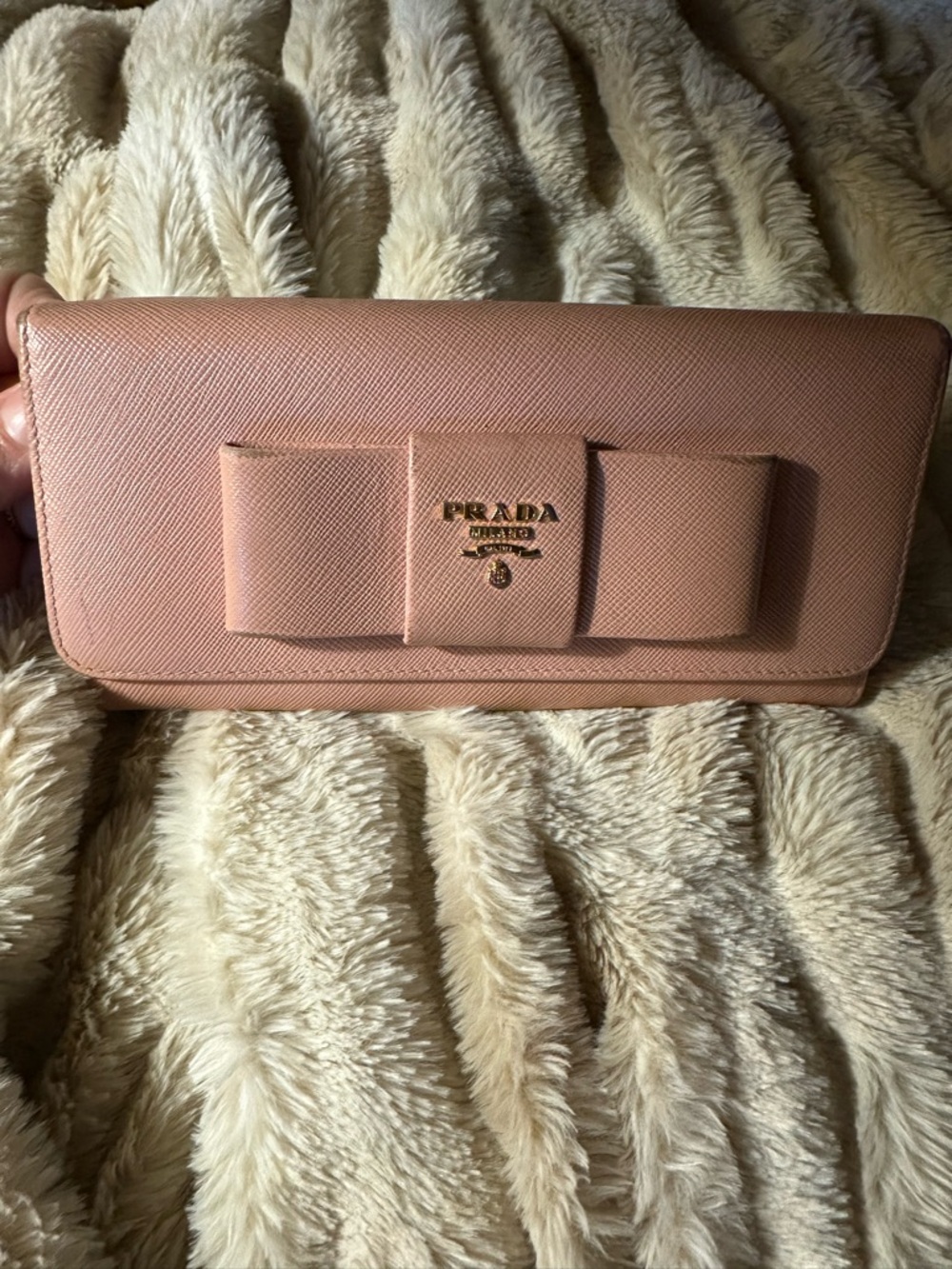 Prada Large Bow Wallet